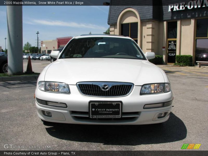 Snow White Pearl Mica / Beige 2000 Mazda Millenia