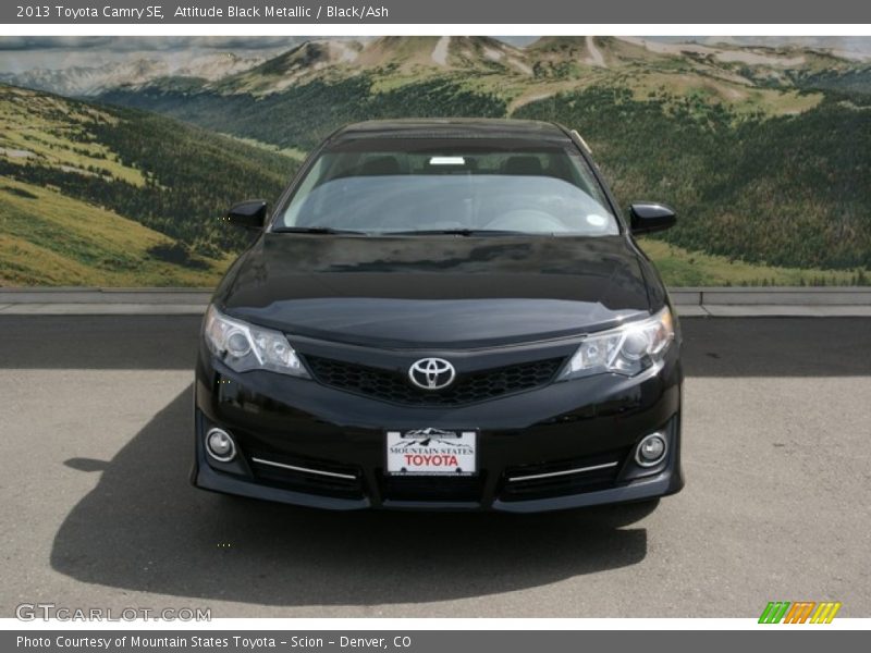 Attitude Black Metallic / Black/Ash 2013 Toyota Camry SE