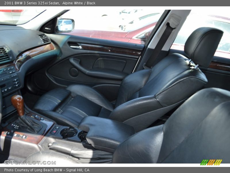 Alpine White / Black 2001 BMW 3 Series 325xi Sedan
