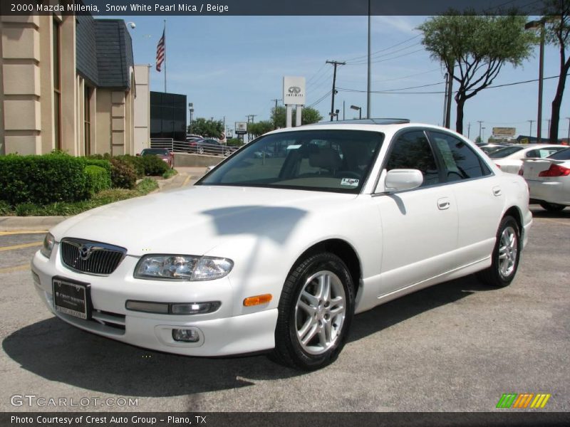 Snow White Pearl Mica / Beige 2000 Mazda Millenia