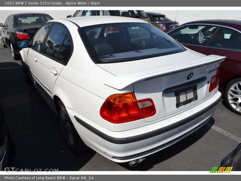 Alpine White / Black 2001 BMW 3 Series 325xi Sedan