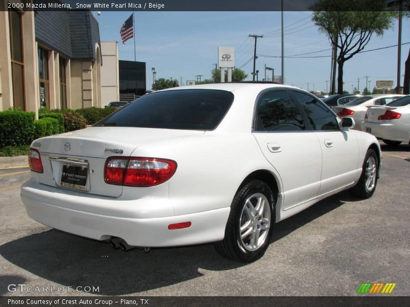 Snow White Pearl Mica / Beige 2000 Mazda Millenia