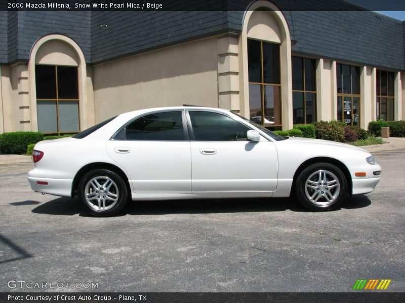 Snow White Pearl Mica / Beige 2000 Mazda Millenia