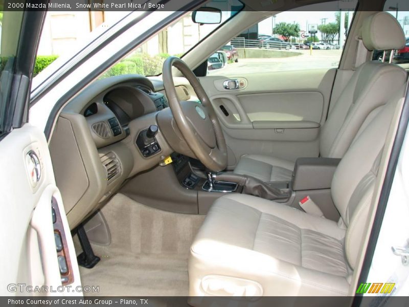 Snow White Pearl Mica / Beige 2000 Mazda Millenia