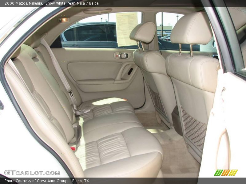 Snow White Pearl Mica / Beige 2000 Mazda Millenia