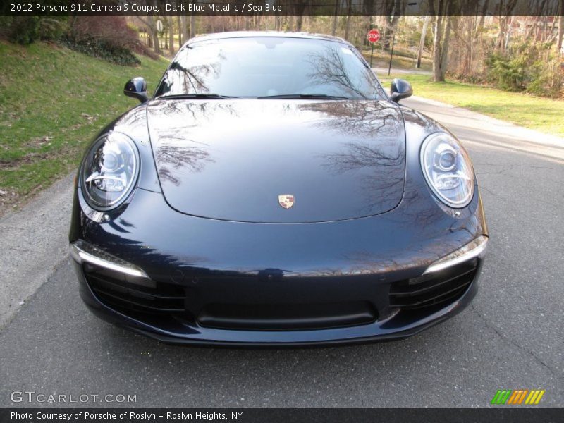 Dark Blue Metallic / Sea Blue 2012 Porsche 911 Carrera S Coupe