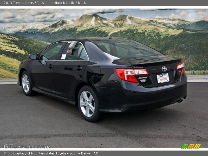 Attitude Black Metallic / Black 2013 Toyota Camry SE