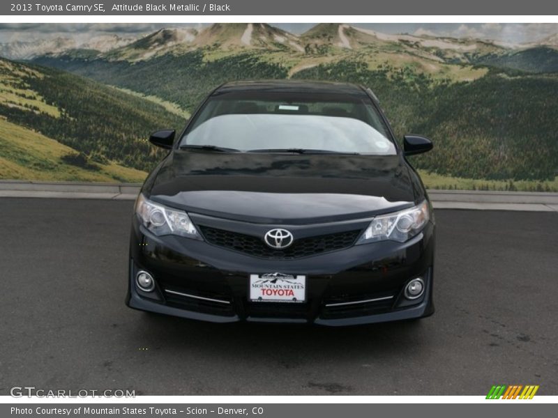 Attitude Black Metallic / Black 2013 Toyota Camry SE