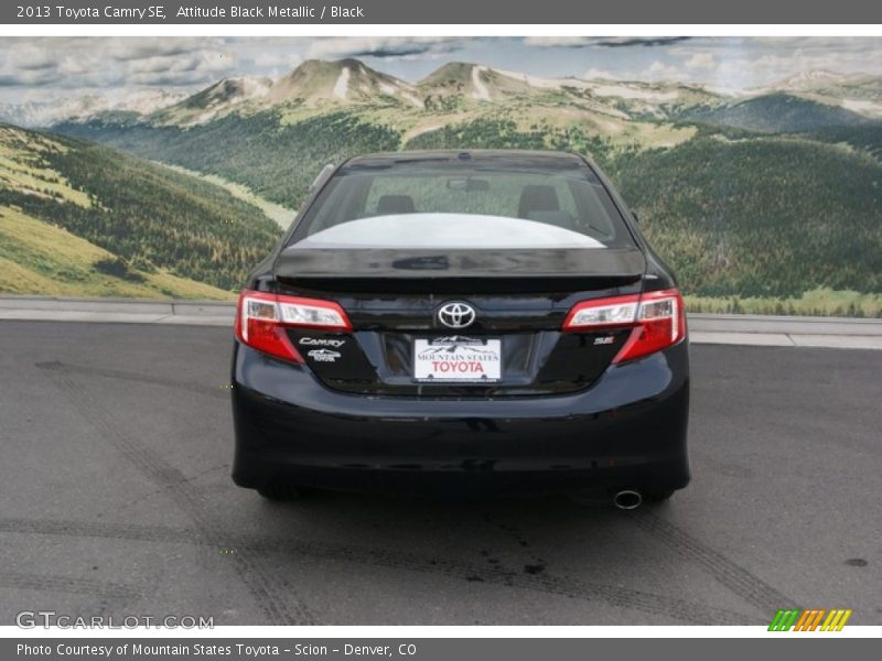 Attitude Black Metallic / Black 2013 Toyota Camry SE
