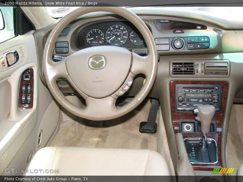 Snow White Pearl Mica / Beige 2000 Mazda Millenia