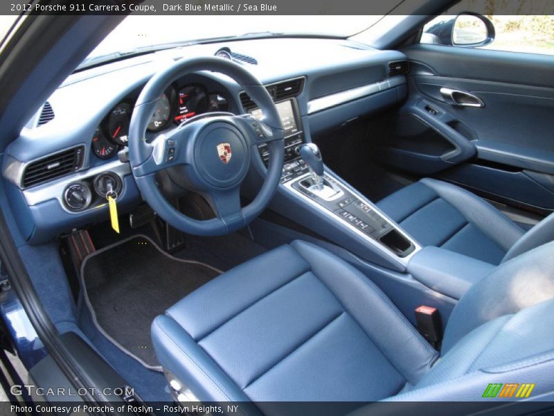  2012 911 Carrera S Coupe Sea Blue Interior