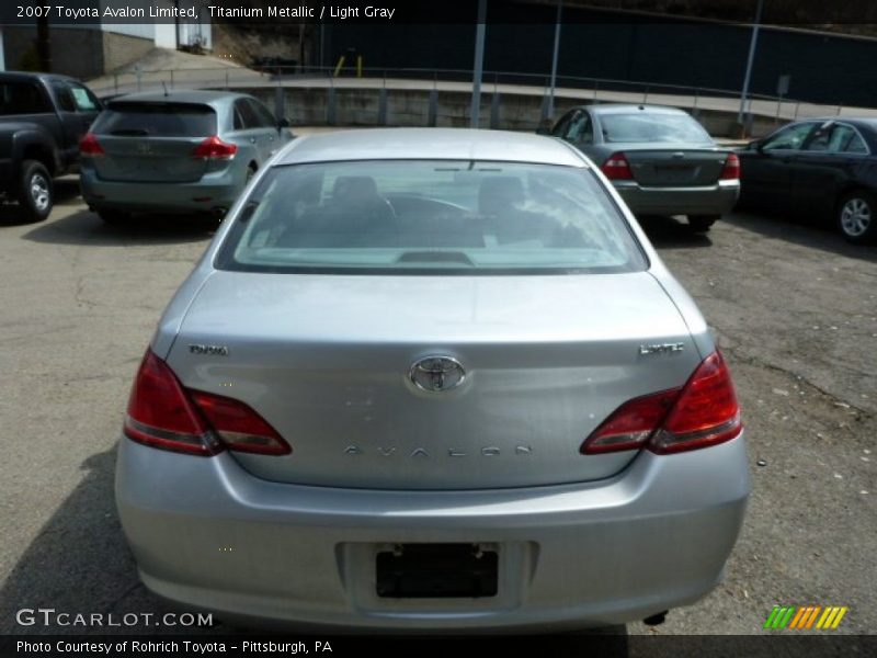 Titanium Metallic / Light Gray 2007 Toyota Avalon Limited