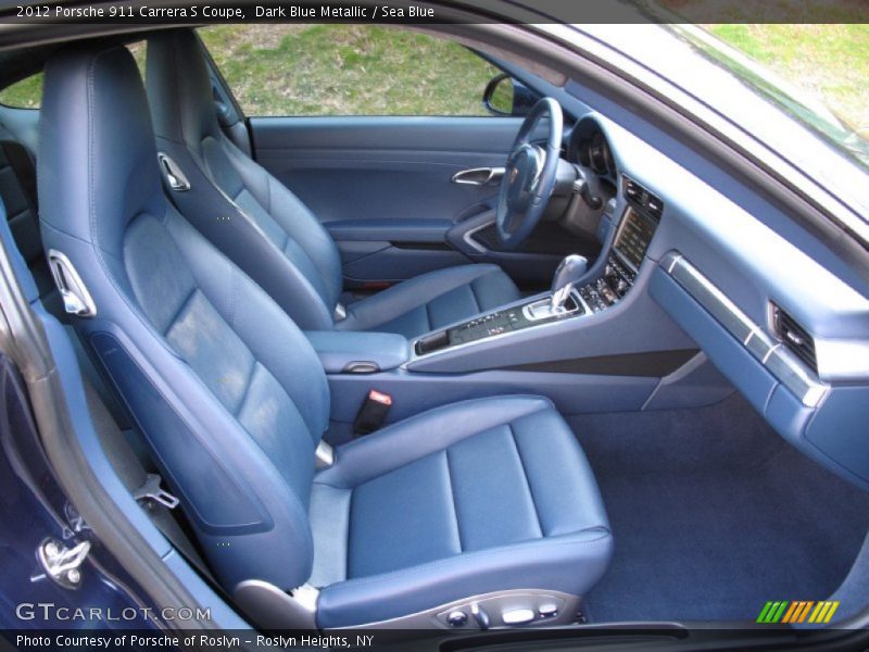 Front Seat of 2012 911 Carrera S Coupe