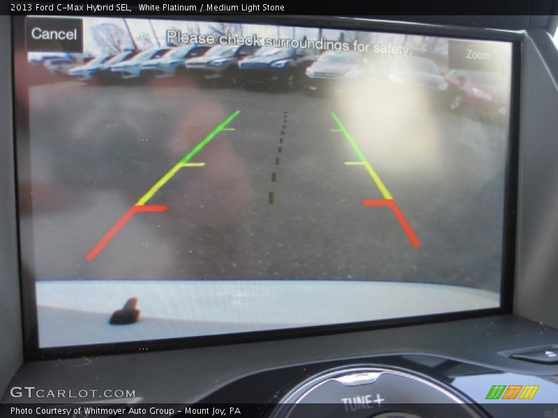 White Platinum / Medium Light Stone 2013 Ford C-Max Hybrid SEL