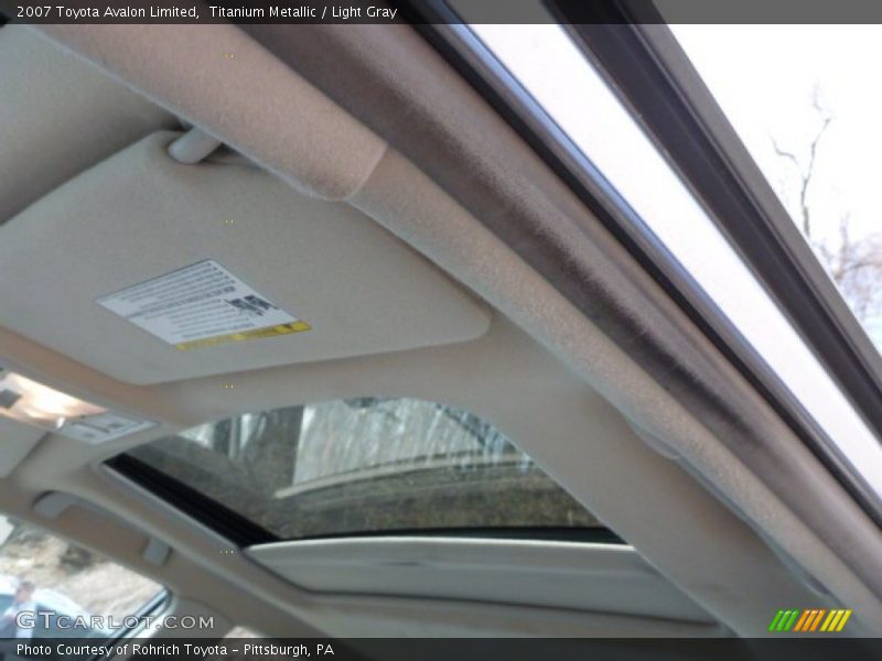 Titanium Metallic / Light Gray 2007 Toyota Avalon Limited