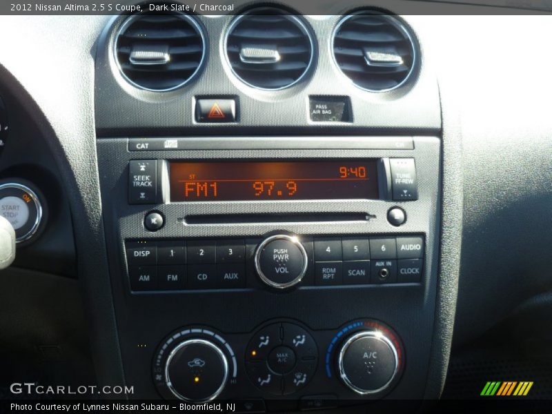 Dark Slate / Charcoal 2012 Nissan Altima 2.5 S Coupe