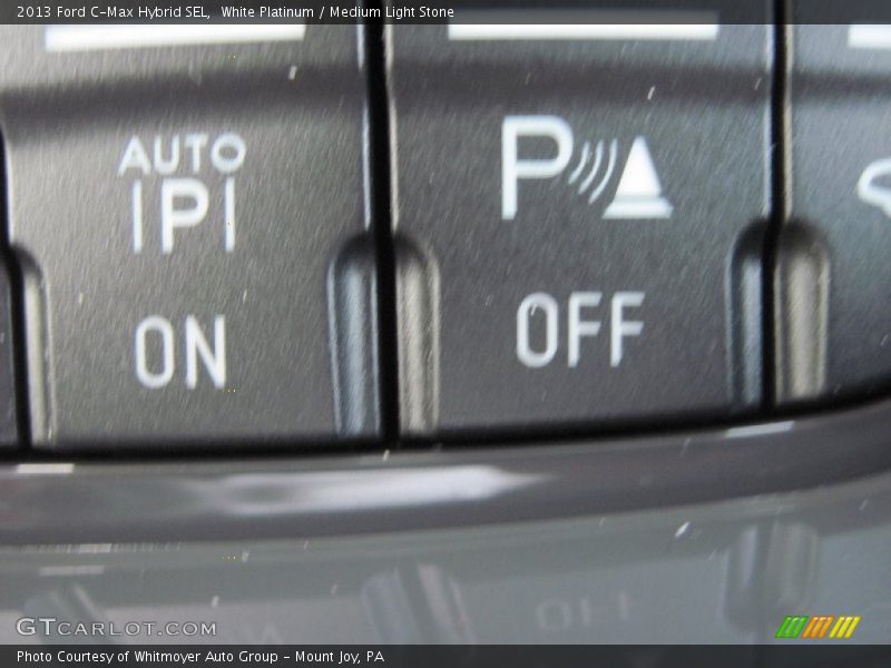 White Platinum / Medium Light Stone 2013 Ford C-Max Hybrid SEL
