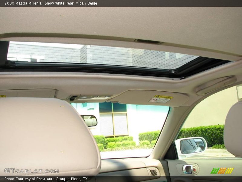 Snow White Pearl Mica / Beige 2000 Mazda Millenia