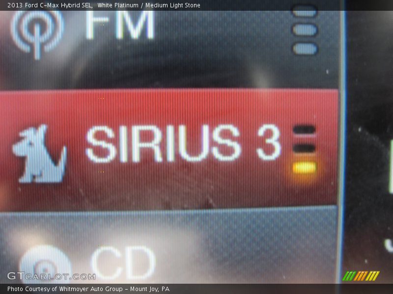 White Platinum / Medium Light Stone 2013 Ford C-Max Hybrid SEL