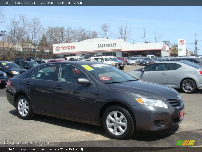 Magnetic Gray Metallic / Ash 2011 Toyota Camry LE