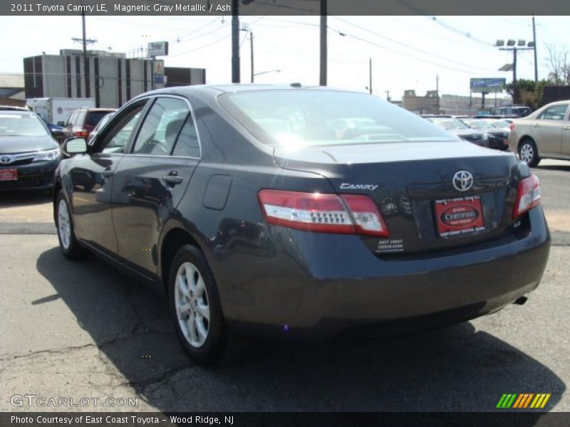 Magnetic Gray Metallic / Ash 2011 Toyota Camry LE