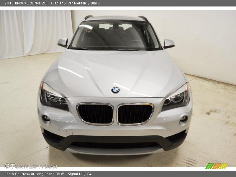 Glacier Silver Metallic / Black 2013 BMW X1 sDrive 28i