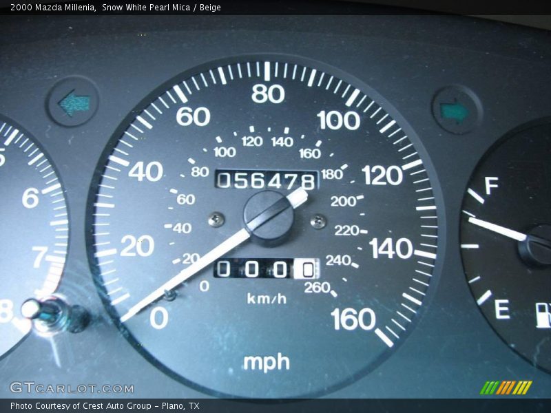 Snow White Pearl Mica / Beige 2000 Mazda Millenia