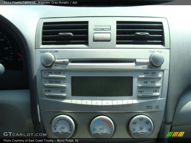 Magnetic Gray Metallic / Ash 2011 Toyota Camry LE