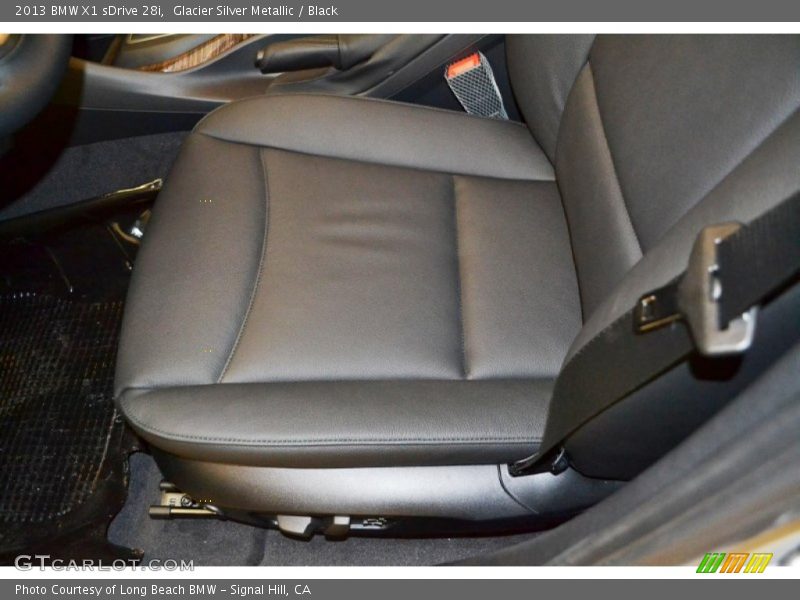 Glacier Silver Metallic / Black 2013 BMW X1 sDrive 28i