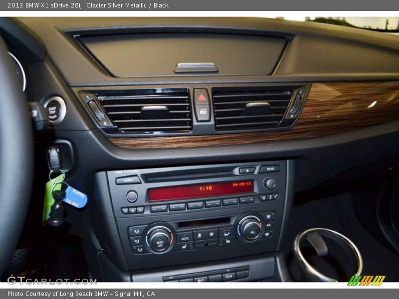 Glacier Silver Metallic / Black 2013 BMW X1 sDrive 28i