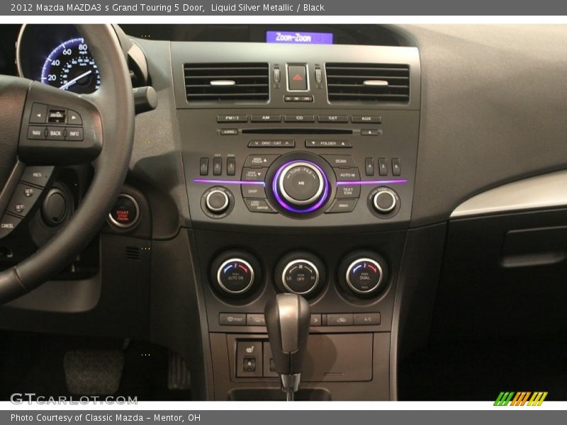 Controls of 2012 MAZDA3 s Grand Touring 5 Door