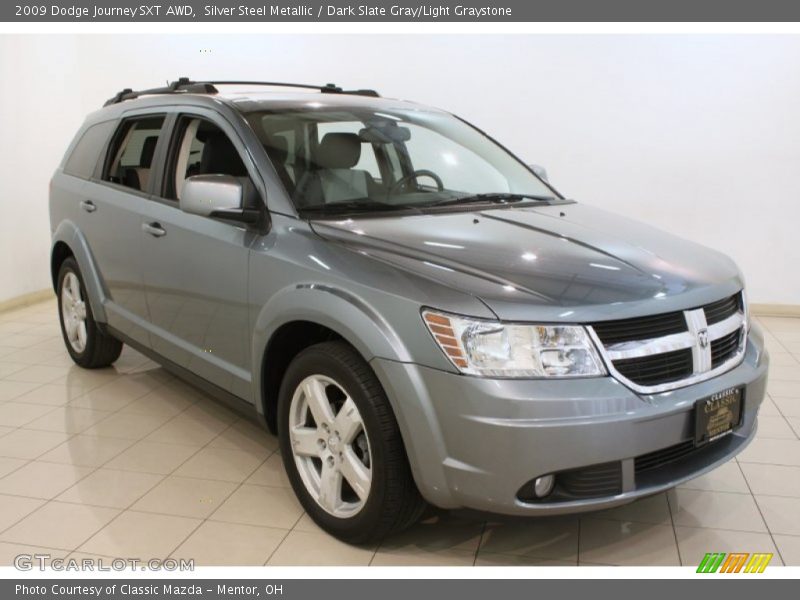 Silver Steel Metallic / Dark Slate Gray/Light Graystone 2009 Dodge Journey SXT AWD