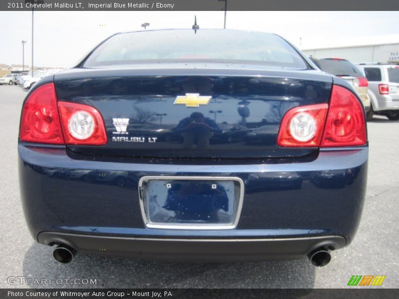 Imperial Blue Metallic / Ebony 2011 Chevrolet Malibu LT