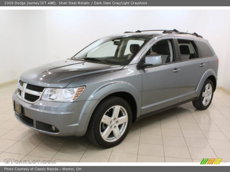 Silver Steel Metallic / Dark Slate Gray/Light Graystone 2009 Dodge Journey SXT AWD