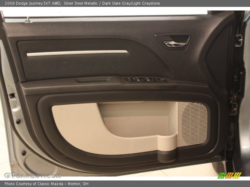 Silver Steel Metallic / Dark Slate Gray/Light Graystone 2009 Dodge Journey SXT AWD