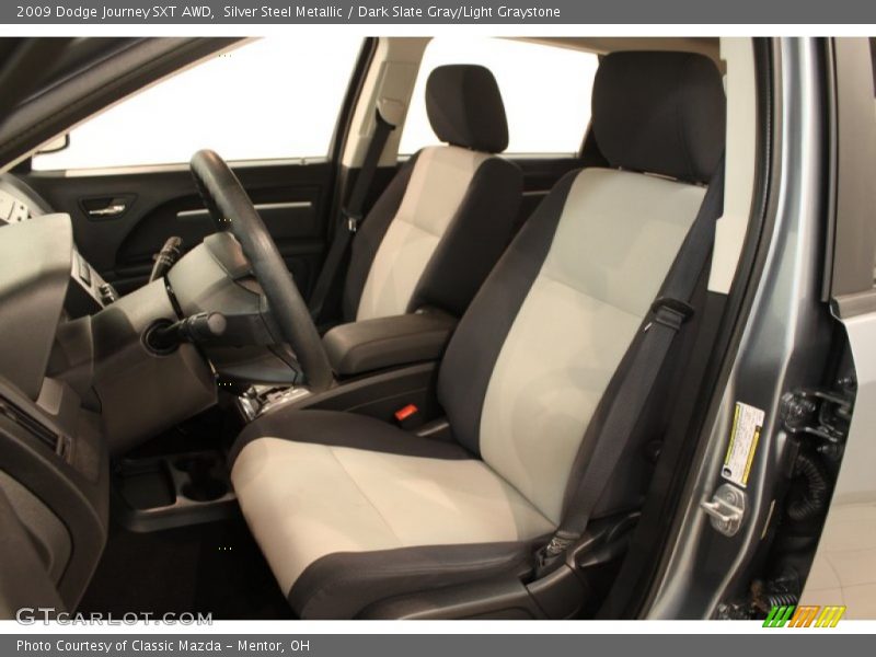 Silver Steel Metallic / Dark Slate Gray/Light Graystone 2009 Dodge Journey SXT AWD