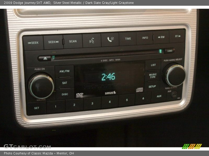 Silver Steel Metallic / Dark Slate Gray/Light Graystone 2009 Dodge Journey SXT AWD