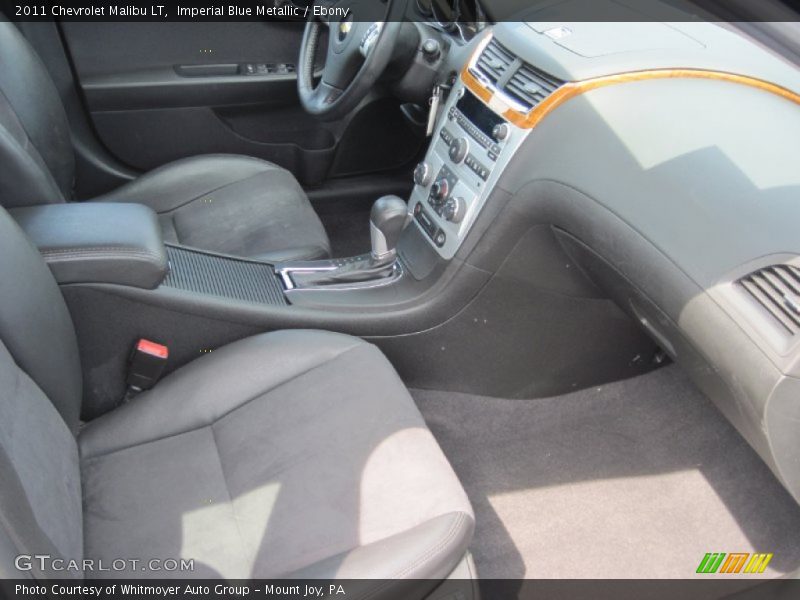 Imperial Blue Metallic / Ebony 2011 Chevrolet Malibu LT