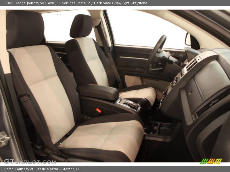 Silver Steel Metallic / Dark Slate Gray/Light Graystone 2009 Dodge Journey SXT AWD