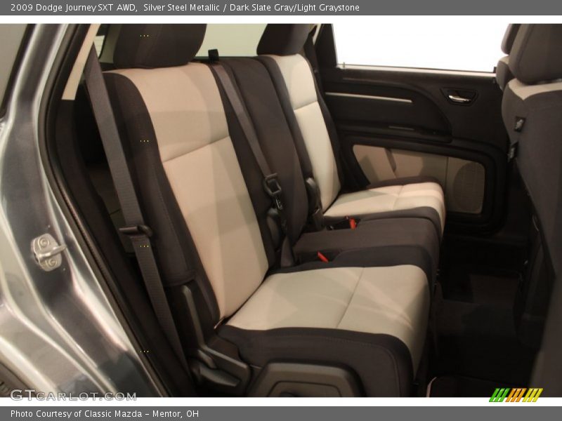 Silver Steel Metallic / Dark Slate Gray/Light Graystone 2009 Dodge Journey SXT AWD