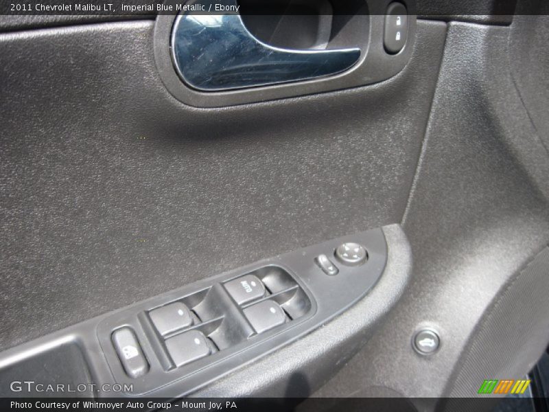 Imperial Blue Metallic / Ebony 2011 Chevrolet Malibu LT