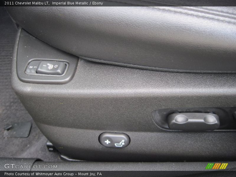 Imperial Blue Metallic / Ebony 2011 Chevrolet Malibu LT