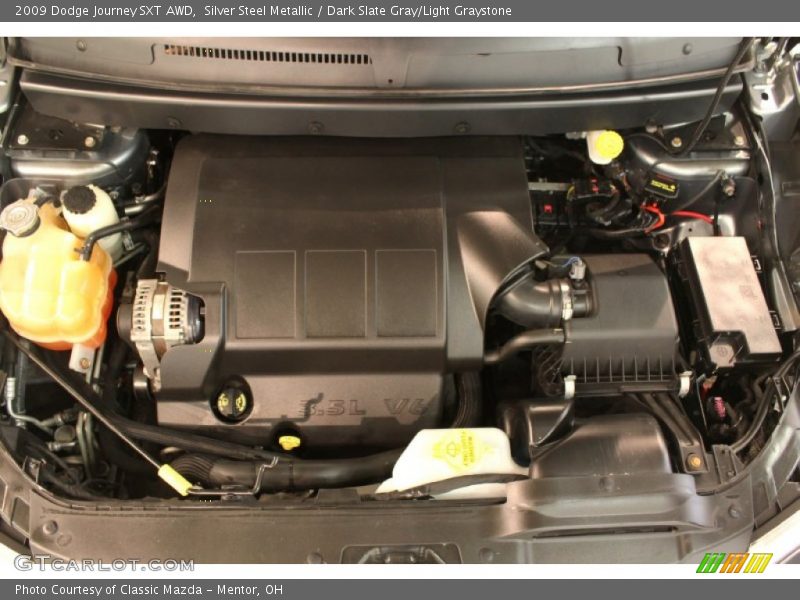 Silver Steel Metallic / Dark Slate Gray/Light Graystone 2009 Dodge Journey SXT AWD