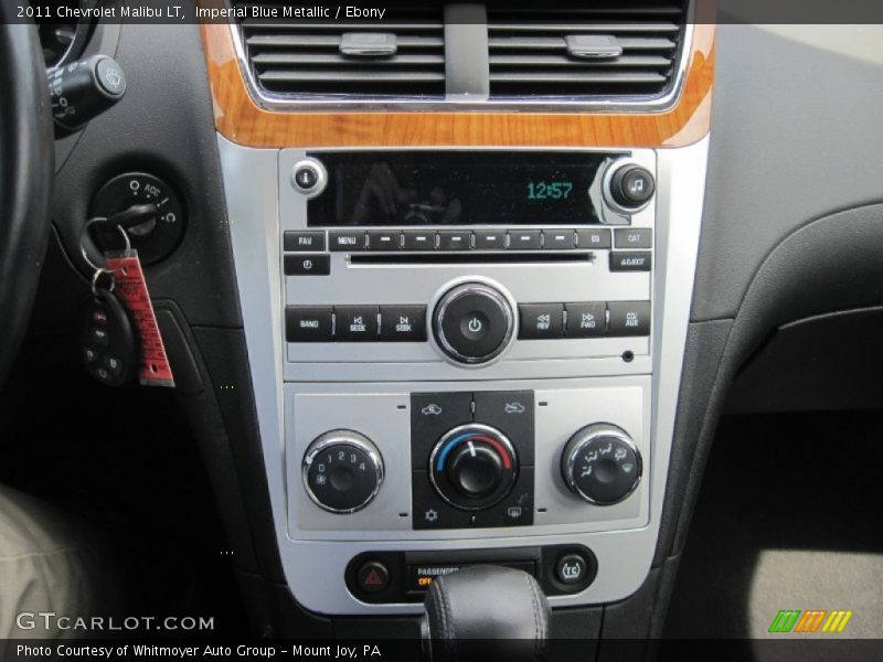 Imperial Blue Metallic / Ebony 2011 Chevrolet Malibu LT