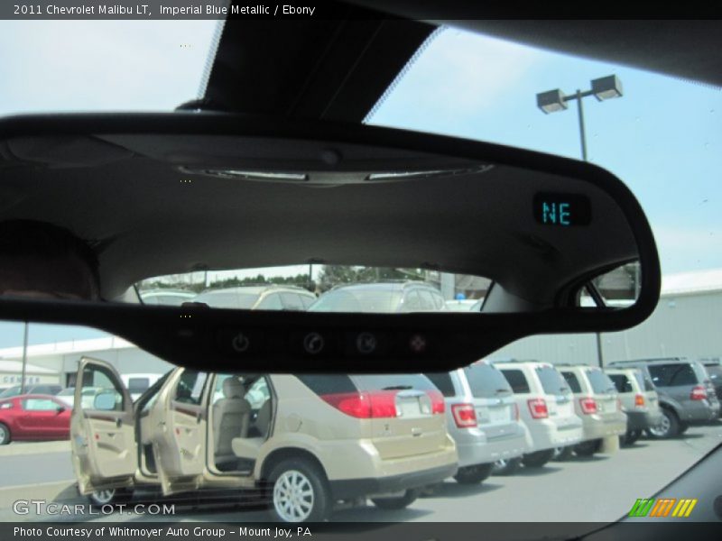 Imperial Blue Metallic / Ebony 2011 Chevrolet Malibu LT