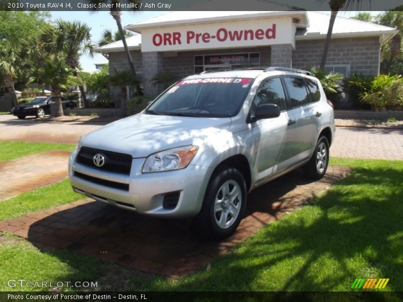 Classic Silver Metallic / Ash Gray 2010 Toyota RAV4 I4