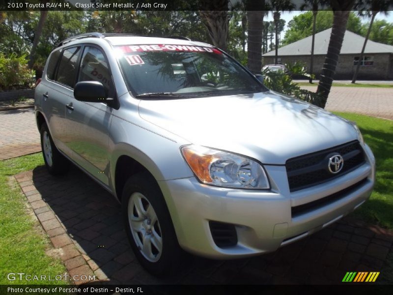 Classic Silver Metallic / Ash Gray 2010 Toyota RAV4 I4