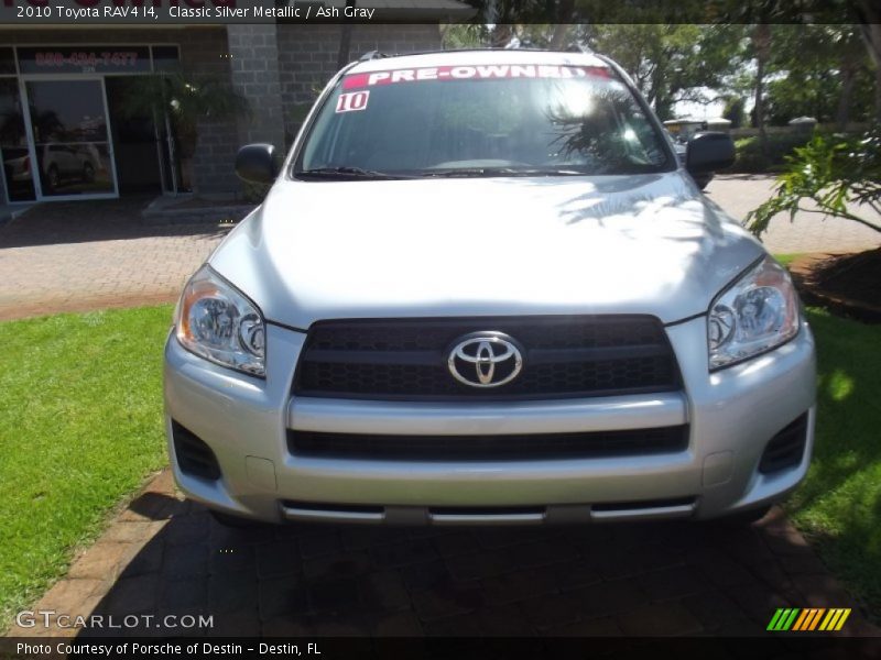 Classic Silver Metallic / Ash Gray 2010 Toyota RAV4 I4