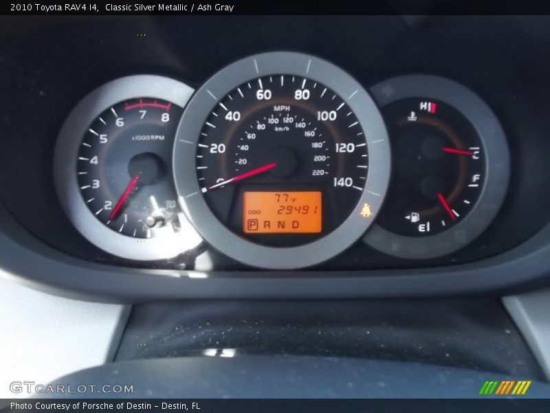 Classic Silver Metallic / Ash Gray 2010 Toyota RAV4 I4