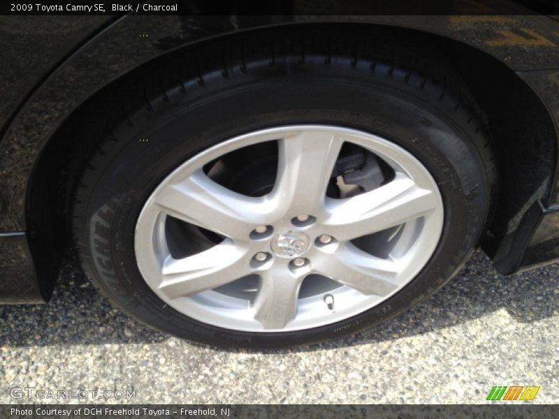 Black / Charcoal 2009 Toyota Camry SE